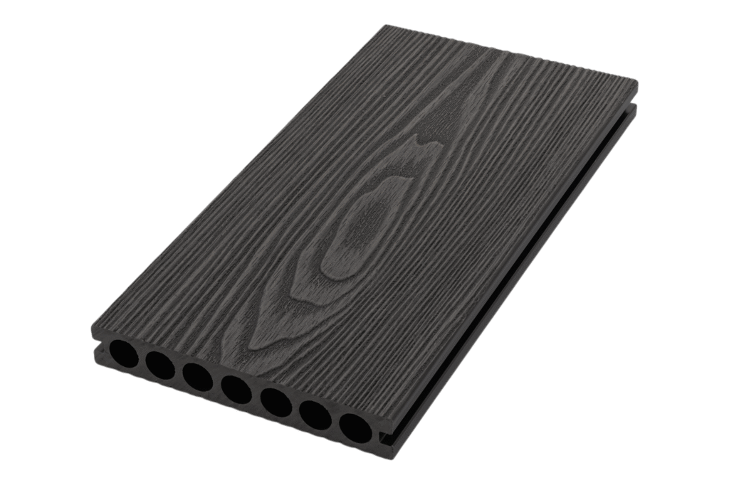 WPC deking daska u tamnosivoj boji Dark Grey